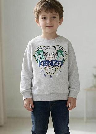 Світшот кофта джемпер на хлопчика 4/5 років kenzo оригінал