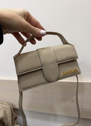 Сумка для жінок jacquemus le chiquito mini бежева