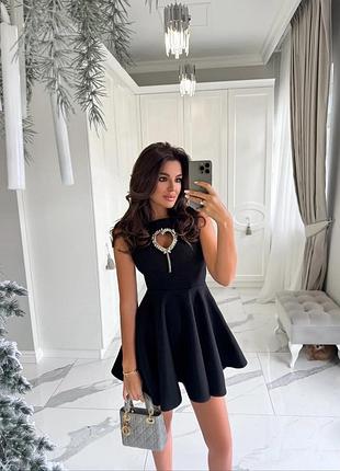 Міні-чорна сукня від ivina boutique