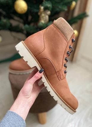 Черевики шкіряні оригінал ecco jamestown 530314 рр.41 3