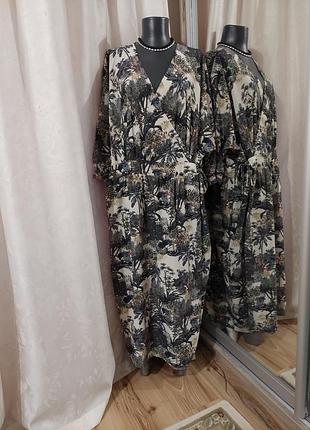 Шикарное на запах платье 👗