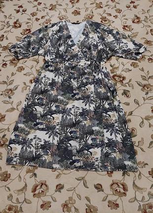 Шикарное на запах платье 👗 3