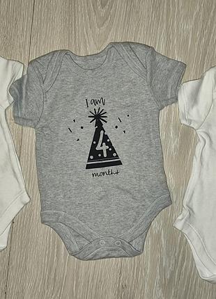 Бодік від matalan на 0-6 міс 4