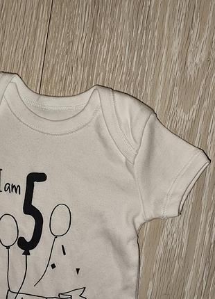 Бодік від matalan на 0-6 міс 6