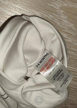 Бодік від matalan на 0-6 міс 7