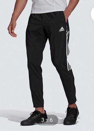 Спортивні штани чоловічі adidas tiro 21 чорні, розмір m