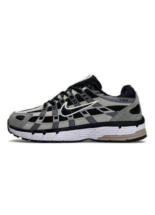 😍 жіночі кросівки nike p-6000 gtx black grey