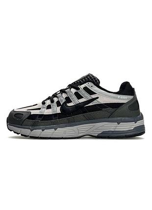 😍 жіночі кросівки nike p-6000 gtx khaki black white
