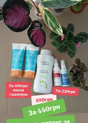 Від 220грн айхерб для волосся в наявності шампунт цитрус, mild by nature авокадо маска, масло кокос, спрей активатор росту hobe labs