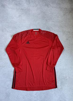 Спортивний футбльний лонгслів adidas розмір хл