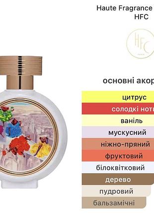 Fly to miracle haute fragrance company hfc