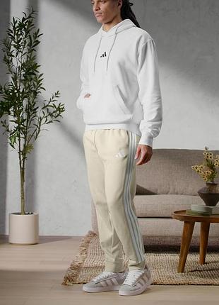 Спортивний костюм чоловічий adidas білий, бежевий розмір m