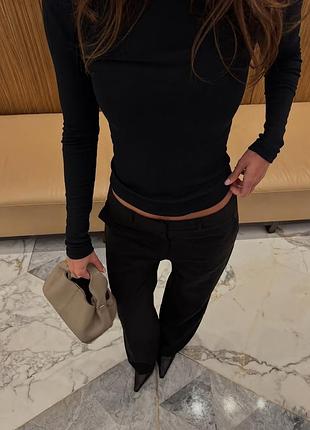 🐈‍⬛ чорний лонгслів від zara 4