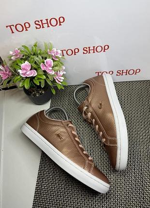 Оригинальные кроссовки кеды lacoste 3