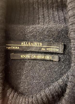 Кашемировый гольф allsaints 5