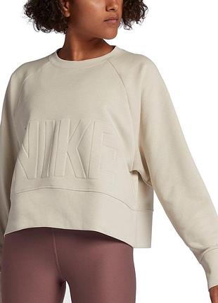 Оригінальний жіночий світшот nike dri-fit versa crew (розмір m)