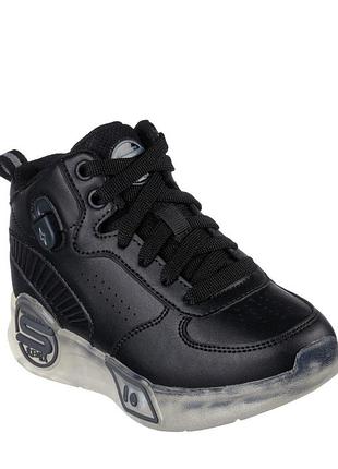 Skechers дитячі черевики з led підсвіткою 36 розмір 23 см оригінал взуття з акумулятором microusb підсвітка працює довго тримають заряд стан 9,5/10