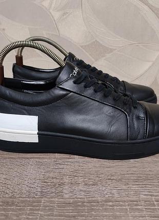 Мужские кожаные кроссовки calvin klein nemi size 43/28