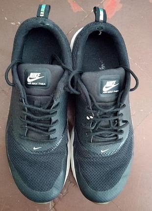 Стильні кросівки nike air max thea (чорні).