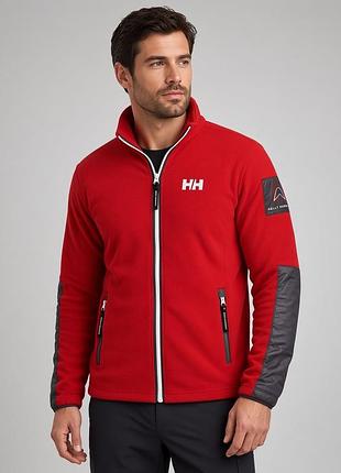 Чоловіча флісова кофта helly hansen червона