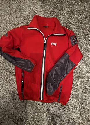 Чоловіча флісова кофта helly hansen червона 5