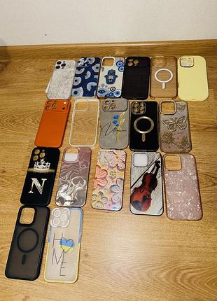 Чохли apple iphone 16 pro max, 18 шт. 2
