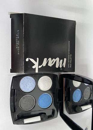 Тени для век 4-х цветные (blue my mind) avon