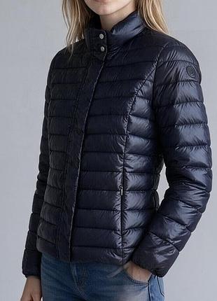 Tommy hilfiger синий женский оригинальный пуховик !
