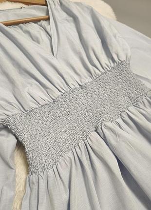 Плаття блакитне zara 6