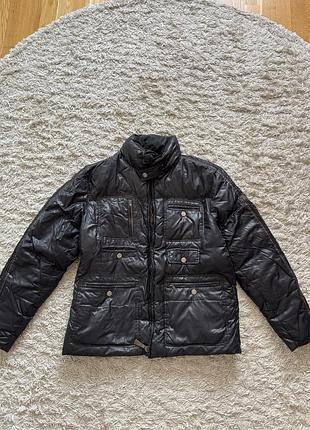 Куртка пуховик чоловіча trusssrdi jeans, p.54, xl, xxl