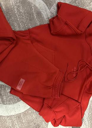 Спортивний костюм zara червоний