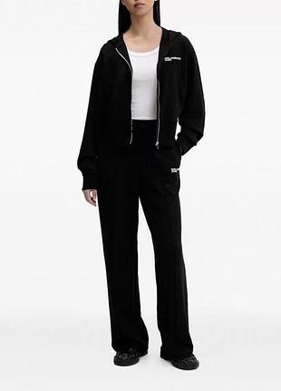 Жіночий спортивний костюм karl lagerfeld jeans чорний, m