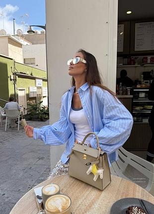 🦋 полосатая рубашка от zara