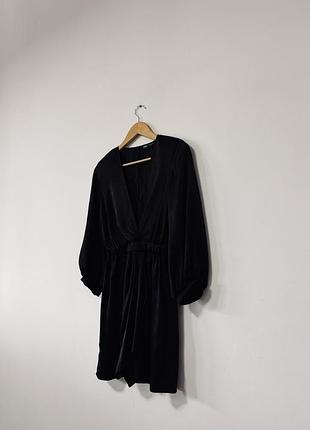 Атласне плаття комбінезон zara🌿