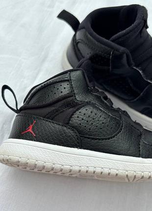 Дитячі чорні кросівки jordan access td 10