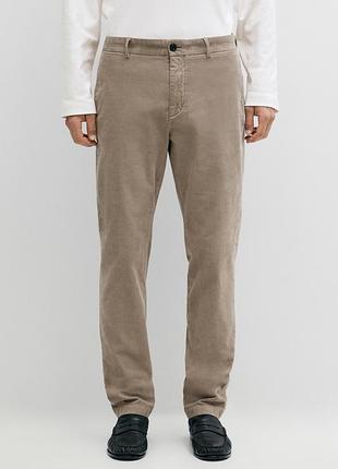 Чоловічі вельвети massimo dutti штани вельветові