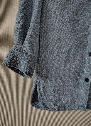Удлиненная курточка рубашка h&amp;m 4