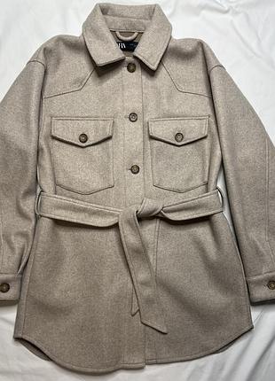 Куртка сорочка zara 2