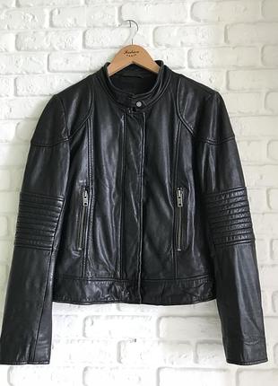 Куртка косуха «pepe jeans london» оригинал, 💯% lamb leather