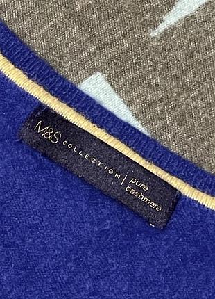 Кашеміровий светр m&s  pure cashmere 7