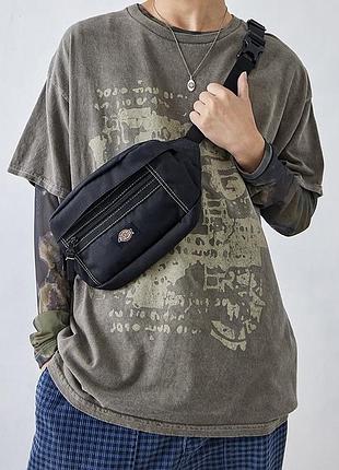 Сумка dickies – ashville pouch cordura® black cordura