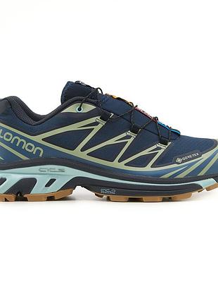 Чоловічі кросівки salomon xt-6 gtx "carbon bering sea" | 40–44