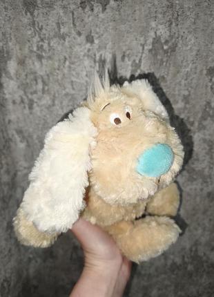 Собака anna club plush песик с голубым носиком