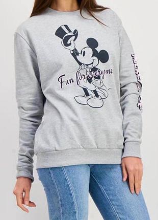 Світшот жіночий mickey mouse від disney s сірий