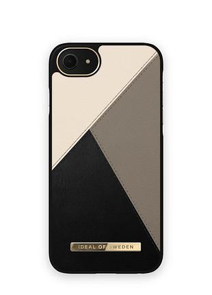 Чохол atelier для iphone 8/7/6/6s/se, колір «сіро-коричневий», тріо.
