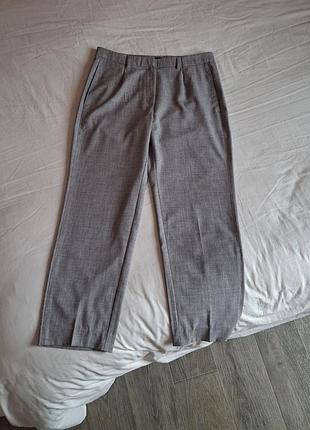 Женские брюки серого цвета marks &amp; spencer