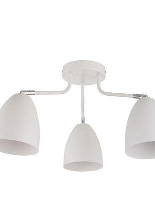 Люстра потолочная на 3 плафона bl-975c/3 e14 wh