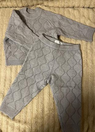 Zara теплий костюм 92-98 розмір
