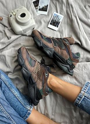 Жіночі кросівки new balance 9060 beef and broccoli | 36–42