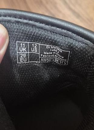 Черевики для дітей dr.martens чорні, р. 29 6
